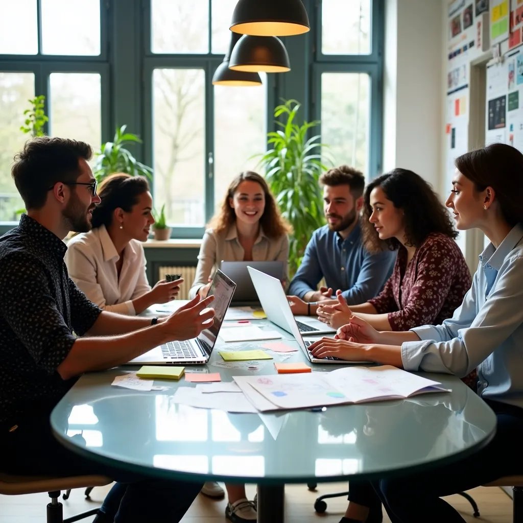 Elegant product design interface example